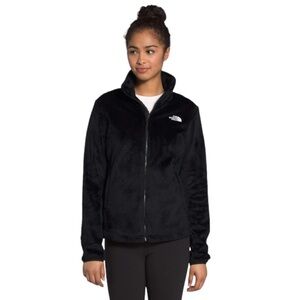 The North Face Osito Black Fuzzy Full Zip Jacket